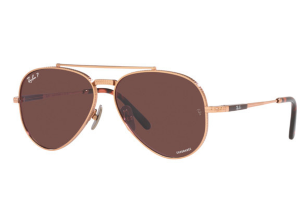 Ray-Ban Aviator Titanium Collection RB8225 3140/AF Polarized