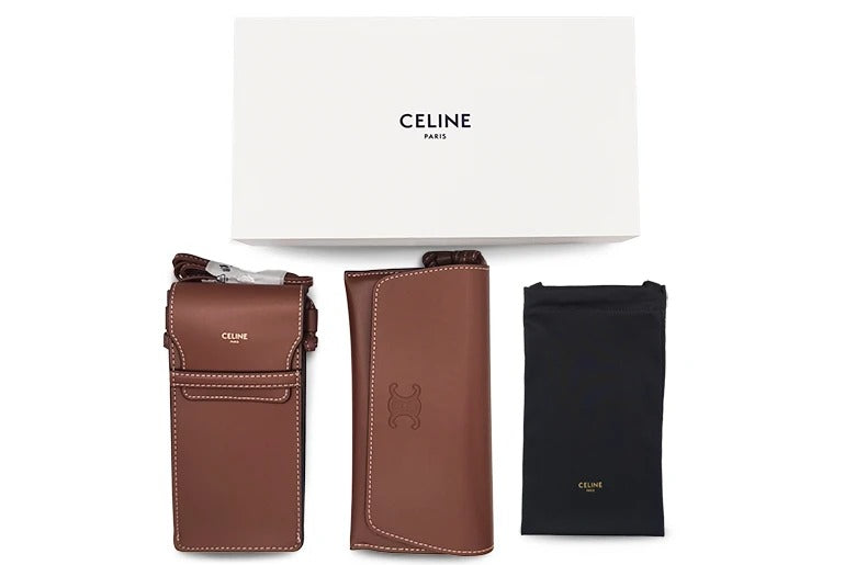 CELINE CL40235U 30N Metal Triomphe